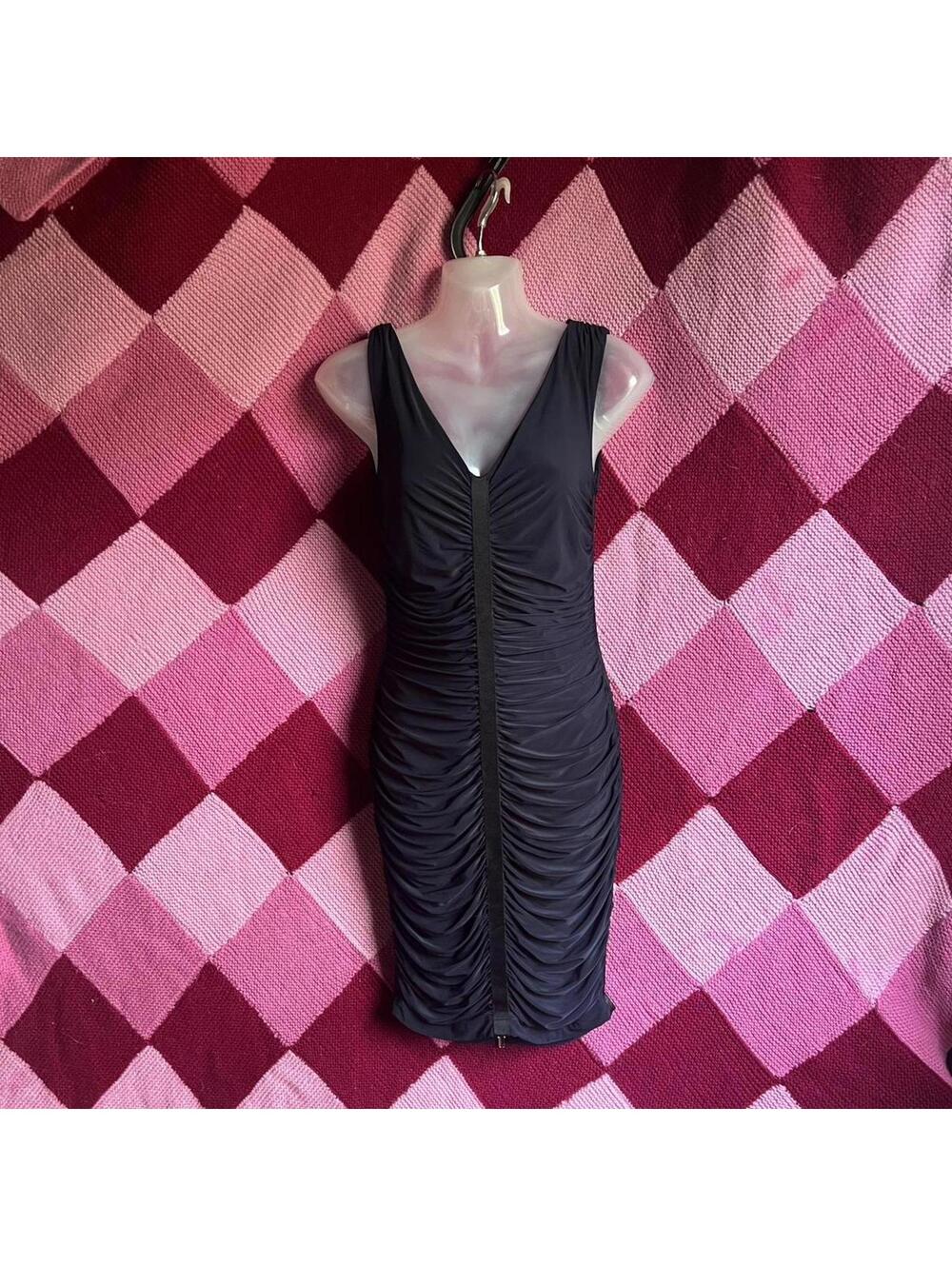 vintage y2k cache bandage bodycon dress